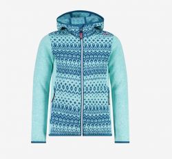 Mikina CMP Girl Jacquard Knitted 31H1935-08LH Azzurro CMP Campagnolo