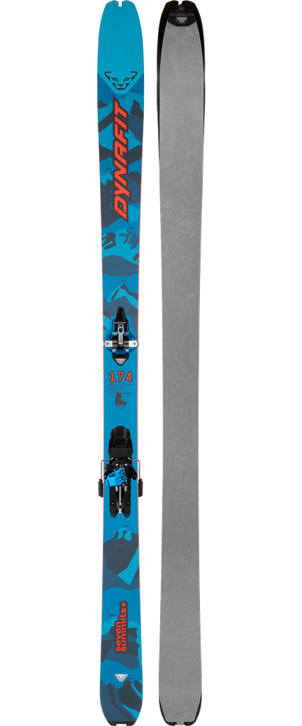 Ski set Dynafit Seven Summits 48494-4522 Blue Red