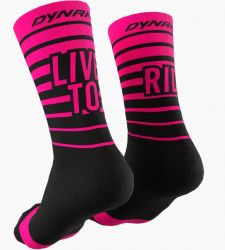 Ponožky Dynafit Live To Ride 71746-6071 Pink Glo